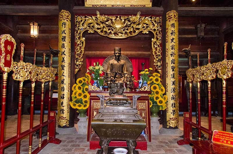 168 - Vietnam - Hanoi - templo de la Literatura - Academia Nacional